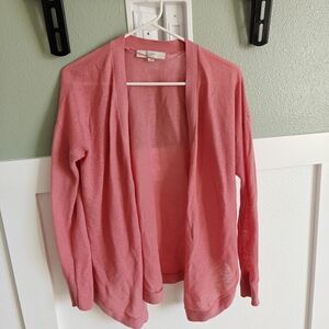 Apt. 9 Pink Open-Front Cardigan Sweater